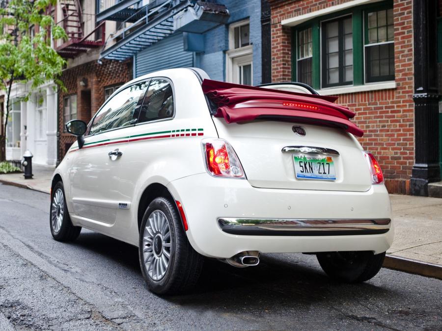  Fiat 500C Lounge 2011 года  (US) (фото 13 из 26)